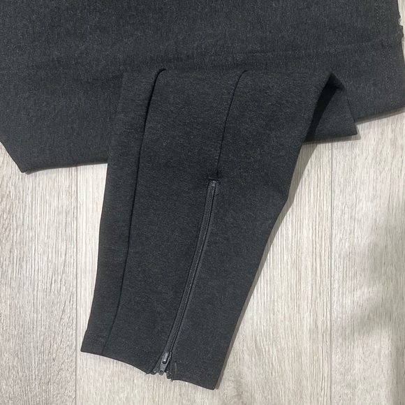 Joe Fresh Grey Ponte Leggings with Zipper - Picture 6 of 9